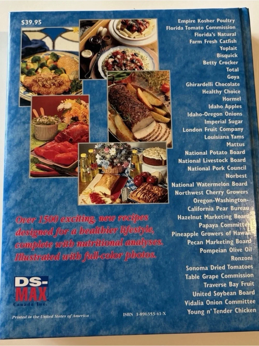 Cookbook - Blue Cover